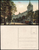 Ansichtskarte Aachen Straßen Partie An Der Post Hauptpost 1910 - Aachen