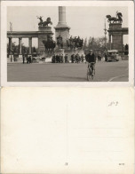 Postcard Budapest Heldenplatz (Hősök Tere) - Millenniumsdenkmal 1929 - Hongrie