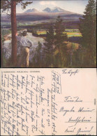 Norwegen Norwegen - Målselvdal - Istinderne - Zeichnung - Panorama 1943 - Noorwegen