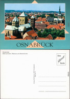 Ansichtskarte Osnabrück Dom St. Peter, Rathaus Und Marienkirche 1985 - Osnabrück