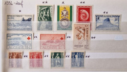 LOT TIMBRE ALGERIE FRANCAISE NEUF - ANNEE 1952 - Collections, Lots & Series