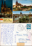 Köln Coellen | Cöln Kölner Dom, Rheinufer Mit Anlegestelle, Stadttor 1964 - Koeln
