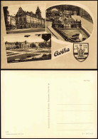 Ansichtskarte Gotha DDR Mehrbildkarte Mit Schloss, Orangerie Und Rathaus 1963 - Gotha