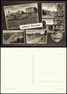 Ansichtskarte Finsterbergen-Friedrichroda Kurhaus, Leinatal, Schwimmbad 1962 - Friedrichroda