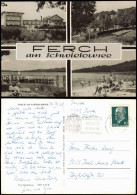 Ansichtskarte Ferch-Schwielowsee DDR Mehrbildkarte Mit 4 Ortsansichten 1968 - Ferch