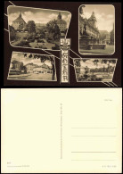 Ansichtskarte Gotha DDR Mehrbildkarte Mit Ortsansichten Und Schloss 1962 - Gotha