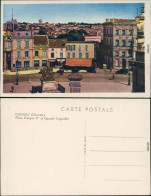 CPA Cognac Place/Platz Francois 1er Und Quartier Cagouillet 1940 - Andere & Zonder Classificatie