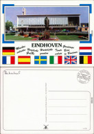 Ansichtskarte Eindhoven Denkmal Mit Kulturgebäude 1990 - Sonstige & Ohne Zuordnung