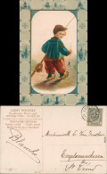 Ansichtskarte  Fischer / Angler - Kind Mit Angel 1921 - Ohne Zuordnung