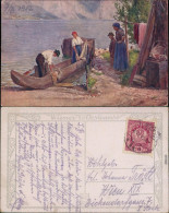 Ansichtskarte  Fischer / Angler - Gemälde - Fischers Heimkehr 1917 - Non Classés