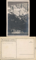 Ansichtskarte Garmisch-Partenkirchen Eibsee Mit Hotel 1933 - Garmisch-Partenkirchen