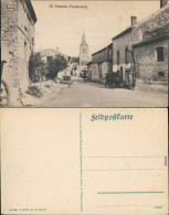 Ansichtskarte Saint-Souplet Straßenpartie 1917 Silberrand - Other & Unclassified