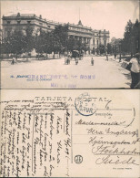 Ansichtskarte Madrid Grand Hotel De Rome Mit Kutsche 1909 - Other & Unclassified