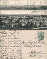 Ansichtskarte Bonndorf (Schwarzwald) 2 Bild: Gipfelpanorama, Stadt 1911  - Bonndorf