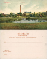 Ansichtskarte Trelleborg Stadsparken - Fabriken 1912  - Suecia