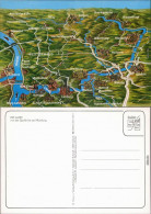 Ansichtskarte  Landkarten-Ansichtskarten: Die Lahn 1985 - Cartes Géographiques