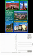 Ansichtskarte Greifswald Universität, Kirche, Luftbild, Denkmal, Markt 2004 - Greifswald