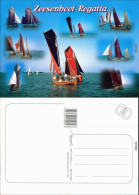 Ansichtskarte  Zeesenboot-Regatta 2004 - Segelboote