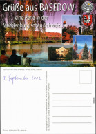 Seedorf-Basedow (Mecklenburg) Dorfteich Alter Schmiede, Kirche, Schloß, 2002 - Autres & Non Classés