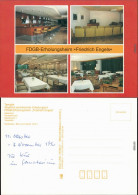 Ansichtskarte Templin FDGB-Erholungsheim "Friedrich Engels" 1989 - Templin