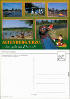 Ansichtskarte Altenberg (Erzgebirge) Freibad, Bimmelbahn, Sommerrodelbahn 1996 - Altenberg