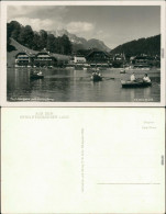 Ansichtskarte Berchtesgaden Königssee Mit Untersberg - Viele Ruderboote 1932 - Berchtesgaden