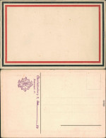Karte Rand Farben Der Nationalflagge Des Deutschen Reiches (Kaiserreich) 1916 - Non Classés