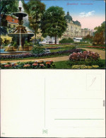 Ansichtskarte Düsseldorf Corneliusplatz, Blumenmeer Am Springbrunnen 1905 - Duesseldorf