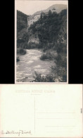 Ansichtskarte Brixen Bressanone Eisacktal Burg Mit Fluss 1931 - Autres & Non Classés
