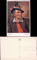 Ansichtskarte  Riss Meran - Rittner Bauer Südtirol 1917  - Kostums