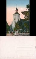 Burg (Spreewald) Borkowy (Błota) Kirchgang, Spreewaldtrachten, Kirche 1913 - Burg (Spreewald)