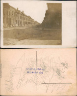 Ansichtskarte  Zerstörte Straße - WK 1 Privatfoto Ak Belgien 1917  - War 1914-18