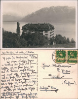 Ansichtskarte Chexbres Grand Hotel Et Lles Alpes 1928 - Andere & Zonder Classificatie