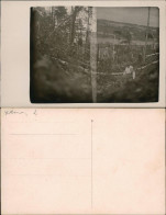 Ansichtskarte  Mann Im Wald - Nach Unwetter 1913  - To Identify