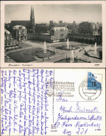 Ansichtskarte Innere Altstadt-Dresden Dresdner Zwinger 1954 - Dresden