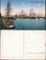 Ansichtskarte Hamburg Segelschiffhafen 1918 - Autres & Non Classés