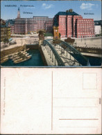 Ansichtskarte Hamburg Chile-Haus, Ballin-Haus 1915 - Andere & Zonder Classificatie