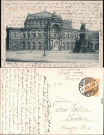 Ansichtskarte Innere Altstadt-Dresden Kgl. Hof-Opernhaus/ Semperoper 1916 - Dresden
