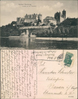 Ansichtskarte Bernburg (Saale) Schloß Von Der Überfahrt 1914 - Other & Unclassified