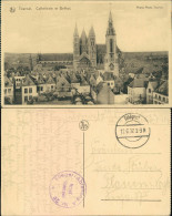 Tournai Dornick / Flämisch: Dornijk Cathédrale Et Beffroi 1917 - Sonstige & Ohne Zuordnung