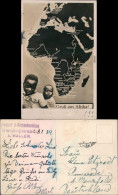 Ansichtskarte  Gruß Aus Afrika - Kinder Landkarte 1934 - Unclassified