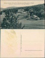 Ansichtskarte Hetzdorf-Halsbrücke Bergschlößchen 1935 - Hetzdorf