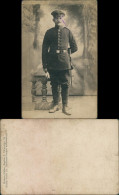 Ansichtskarte  Soldatenportrait, Schwert Und Handschuhe 1916 - Characters