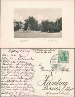 Ansichtskarte Düsseldorf Corneliusplatz Mit Sonntagsspaziergängern 1909 - Duesseldorf