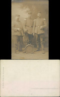 Schlettstadt Sélestat 3 Soldaten Mit Trommel (Foto Schlettstedt) 1916  - Selestat