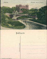 Ansichtskarte Hamburg Helgoländer Weg (coloriert) 1908 - Otros & Sin Clasificación