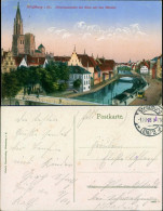 Straßburg Strasbourg Nikolausstaden Mit Blick Auf Das Münster 1915  - Strasbourg