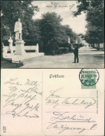Ansichtskarte Tiergarten-Berlin Denkmal Und Siegesallee 1908  - Dierentuin