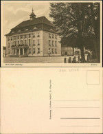 Ansichtskarte Malchin Platz, Geschäfte - Rathaus 1922  - Altri & Non Classificati