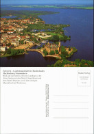 Ansichtskarte Schwerin Luftbild - Schweriner Schloss 2001 - Schwerin
